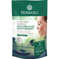 DERMASEL Totes Meer Badesalz+Erkältungszeit SPA