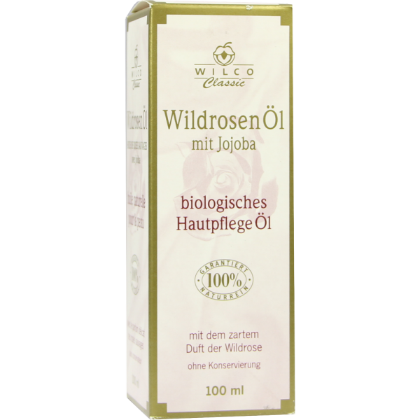WILDROSENÖL 100% naturrein m.Jojoba