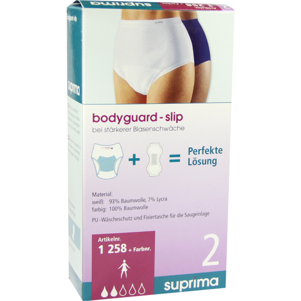 SUPRIMA Slip bodyguard 2 Gr.48/50 weiß