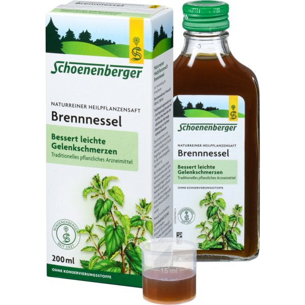 BRENNNESSELSAFT Schoenenberger