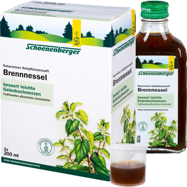 BRENNNESSELSAFT Schoenenberger