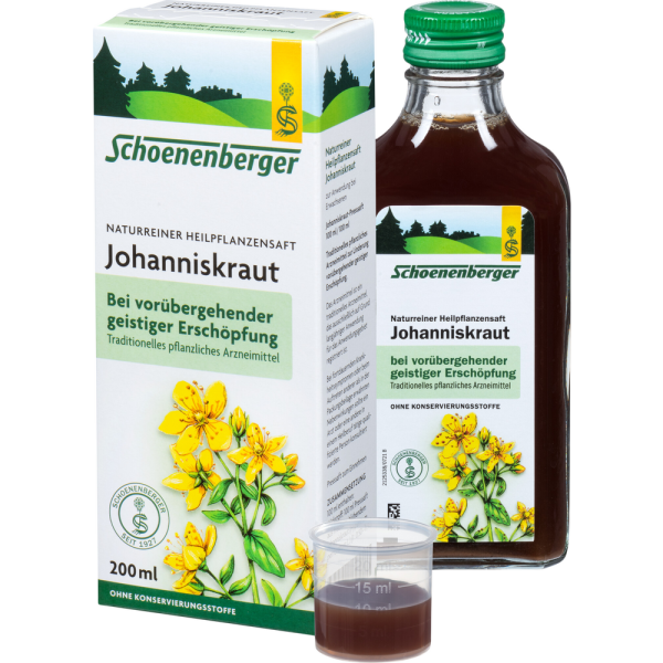 JOHANNISKRAUT SAFT Schoenenberger