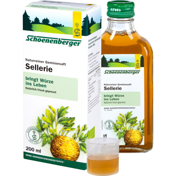 SELLERIE SCHOENENBERGER Heilpflanzensäfte