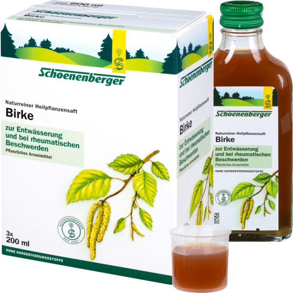 BIRKENSAFT Schoenenberger Heilpflanzensäfte