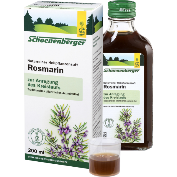 ROSMARIN HEILPFLANZENSÄFTE Schoenenberger