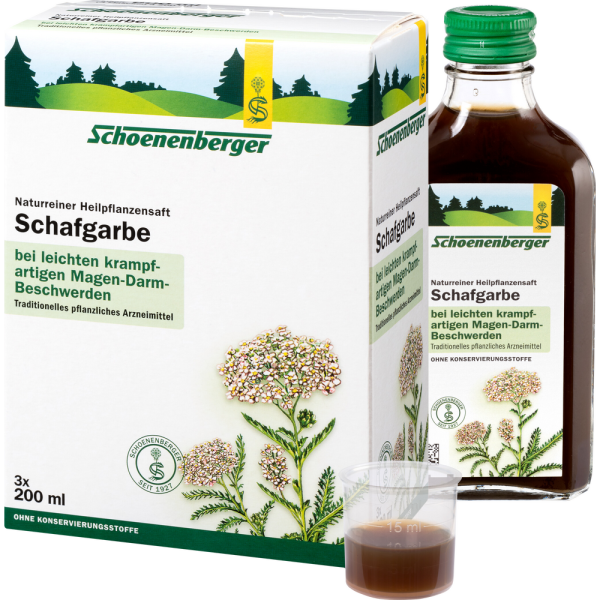 SCHAFGARBENSAFT Schoenenberger Heilpfl.Säfte