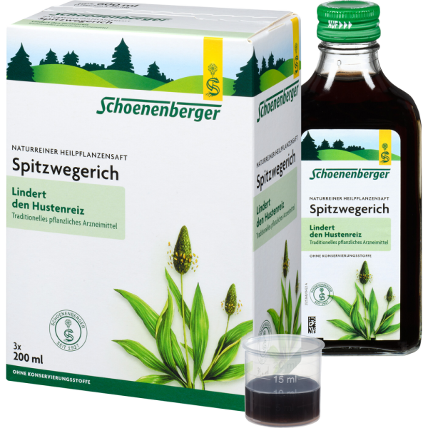SPITZWEGERICHSAFT Schoenenberger