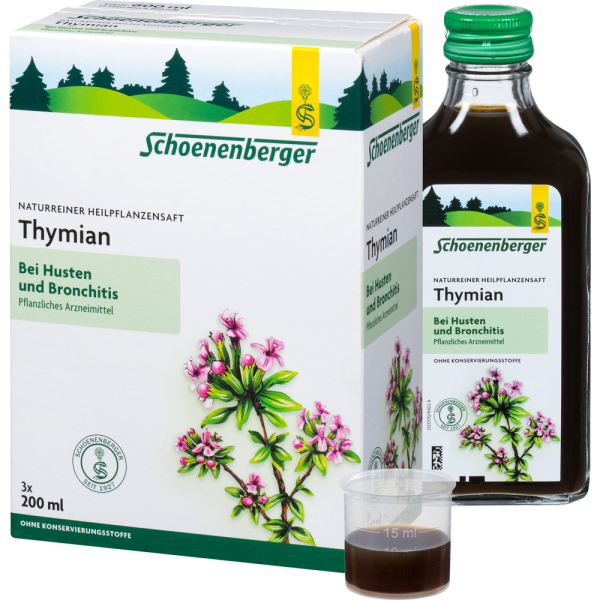 THYMIAN SAFT Schoenenberger Heilpflanzensäfte