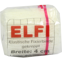 DRACOELFI elast.Fixierbinde 4 cmx4 m gekrep.cello