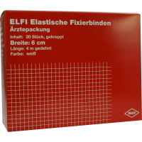 DRACOELFI elast.Fixierbinde 6 cmx4 m gekreppt