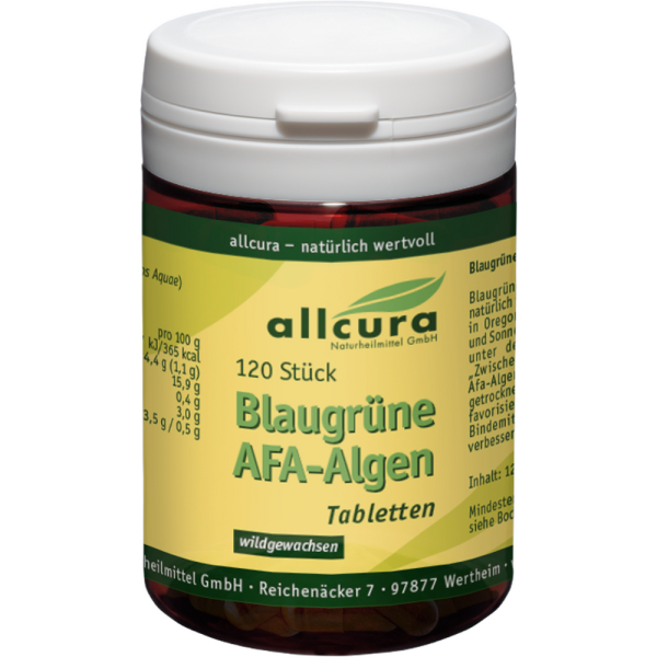 AFA ALGEN 250 mg blaugrün Tabletten