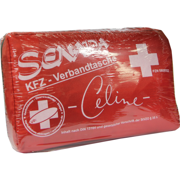 SENADA KFZ Tasche Celine rot