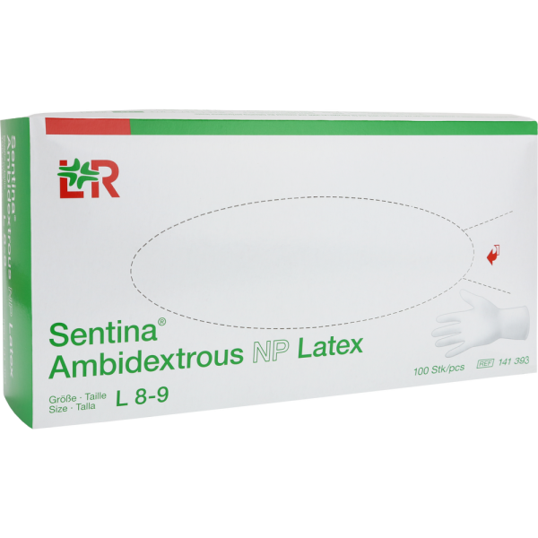 SENTINA Ambidextrous Unters.Hands.puderfr.Gr.L