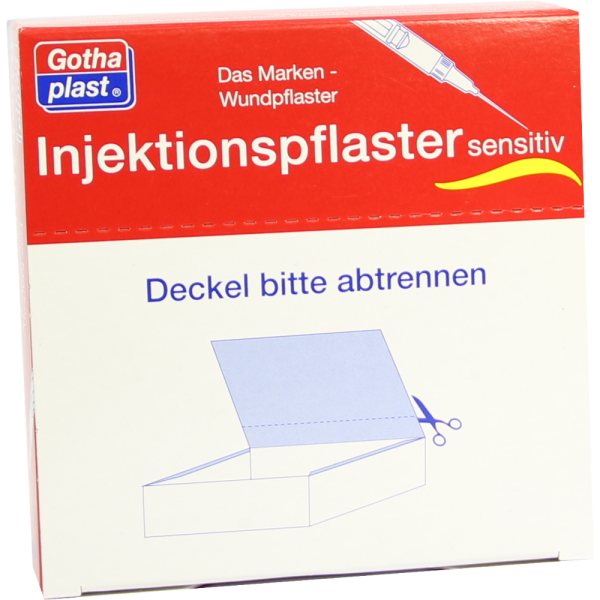 GOTHAPLAST Injektionspfl.sensitiv 2x7 cm