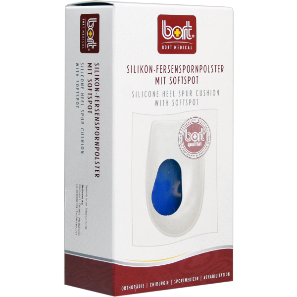 BORT Silikon Fersenspornpolster m.SoftSpot L