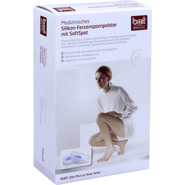 BORT Silikon Fersenspornpolster m.SoftSpot S