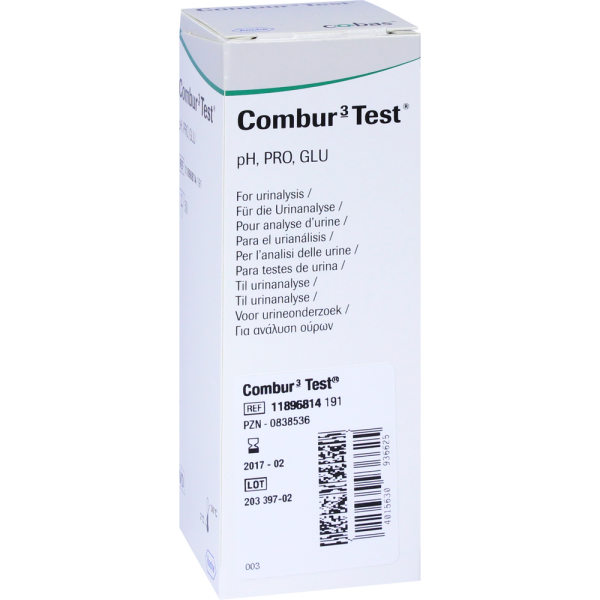 COMBUR 3 Test Teststreifen