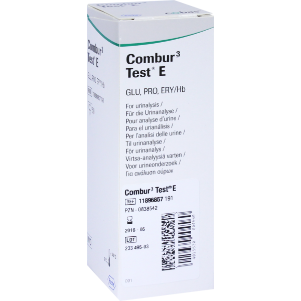 COMBUR 3 Test E Teststreifen