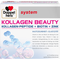 DOPPELHERZ Kollagen Beauty system Trinkfläschchen