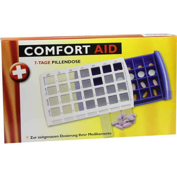 PILLENDOSE f.7 Tage m.28 Fächern