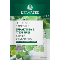 DERMASEL Totes Meer Badesalz Erkältung & Atemfrei
