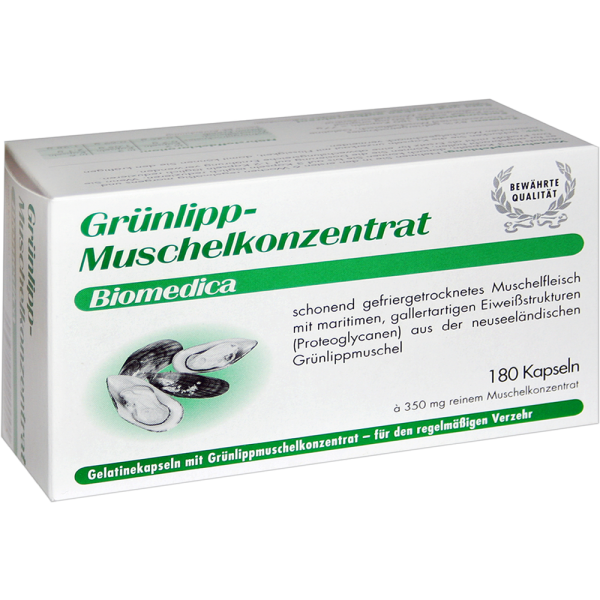 GRÜNLIPPMUSCHEL KONZENTRAT Kapseln