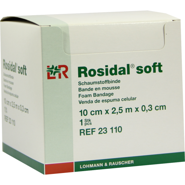 ROSIDAL Soft Binde 10x0,3 cmx2,5 m