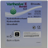 VARIHESIVE E Border 6x6 cm HKV hydroaktiv 965251