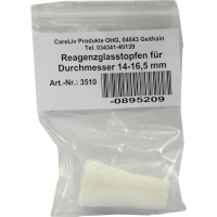 REAGENZGLAS STOPFEN 14-16,5 mm Durchmesser