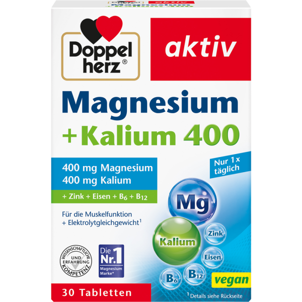 DOPPELHERZ Magnesium+Kalium Tabletten