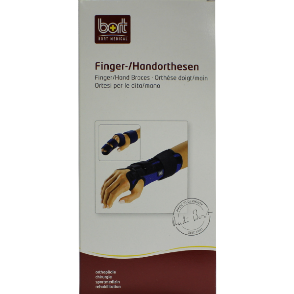 BORT DigiSoft Fingerorthese Gr.2 blau