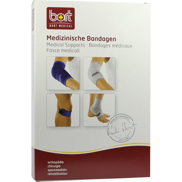 BORT KubiTal Ellenbogen-Polster-Bandage M blau