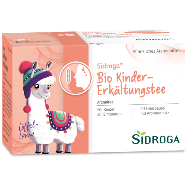 SIDROGA Bio Kinder-Erkältungstee Filterbeutel