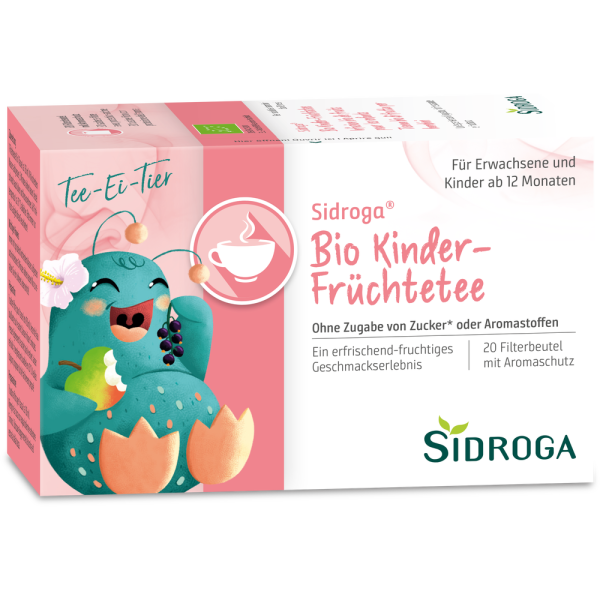 SIDROGA Bio Kinder-Früchtetee Filterbeutel