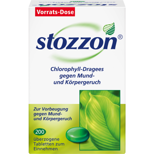 STOZZON Chlorophyll überzogene Tabletten