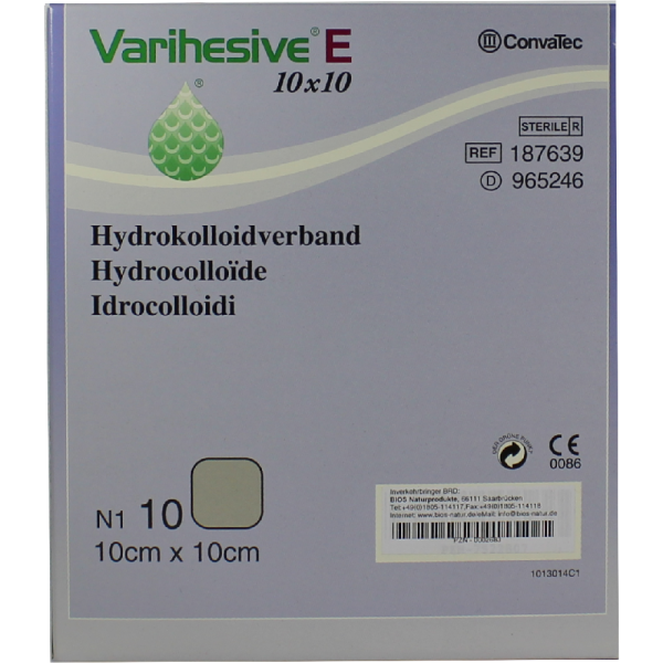 VARIHESIVE E 10x10 cm HKV hydroaktiv 965246