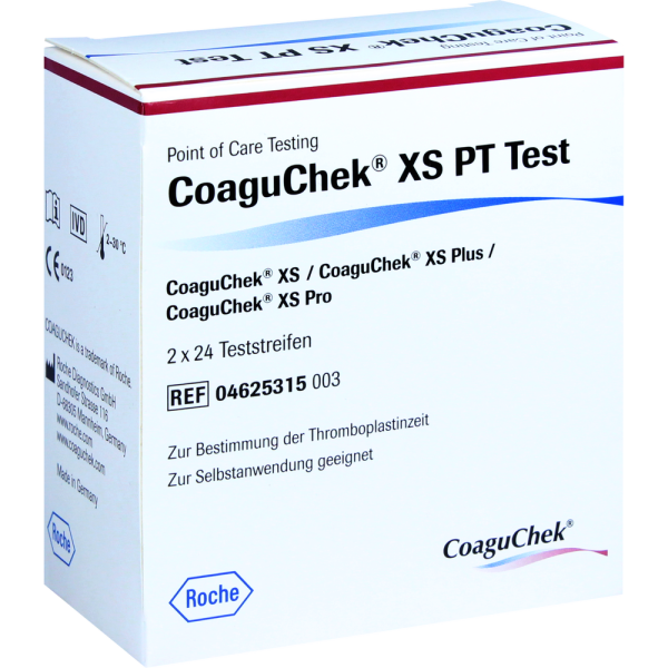COAGUCHEK XS PT Test