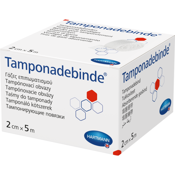 TAMPONADEBINDE 2 cmx5 m steril Hartmann