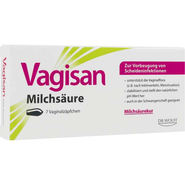 VAGISAN Milchsäure Vaginalzäpfchen