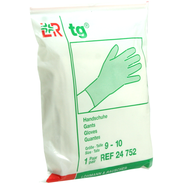 TG Handschuhe Baumwolle groß Gr.9-10