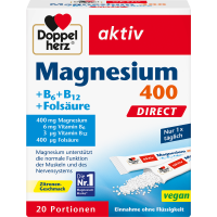 DOPPELHERZ Magnesium+B Vitamine DIRECT Pellets