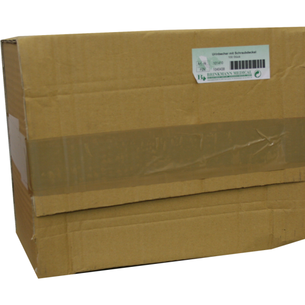 URINBECHER mit Schraubdeckel