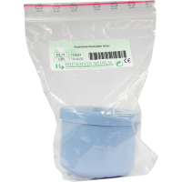 PROTHESENBEHÄLTER Kunst.Deckel u.Einsatz blau