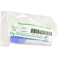 STUHLUNTERSUCHUNGSRÖHRCHEN Kunststoff