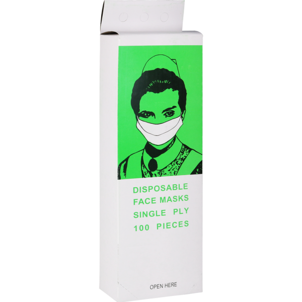 MUNDSCHUTZ PAPIERVLIES m.Gummiband weiß