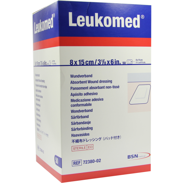 LEUKOMED sterile Pflaster 8x15 cm