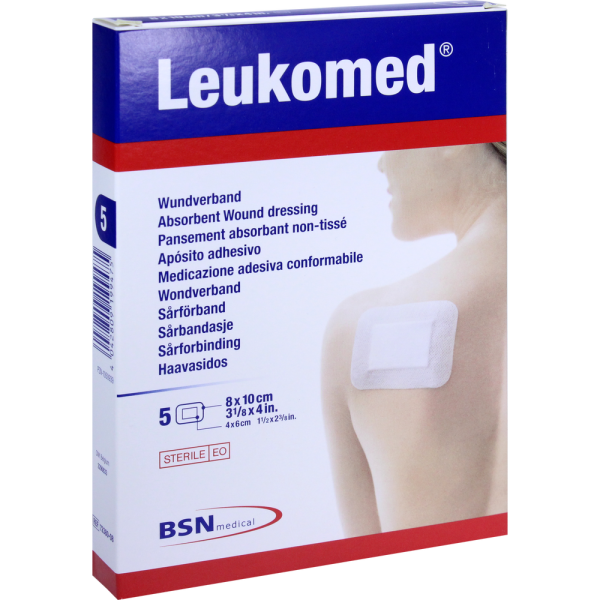LEUKOMED sterile Pflaster 8x10 cm