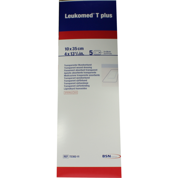 LEUKOMED transp.plus sterile Pflaster 10x35 cm