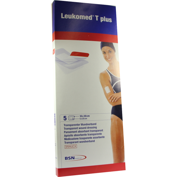 LEUKOMED transp.plus sterile Pflaster 10x30 cm