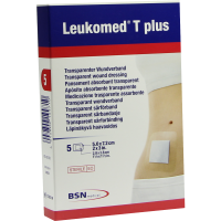 LEUKOMED transp.plus sterile Pflaster 5x7,2 cm